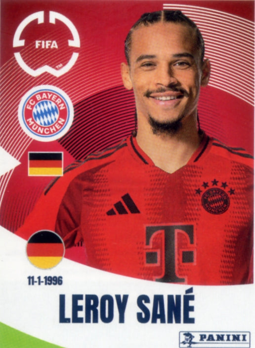 Panini Club World Cup 2025 #131 -  Leroy Sané (FC Bayern Munich)