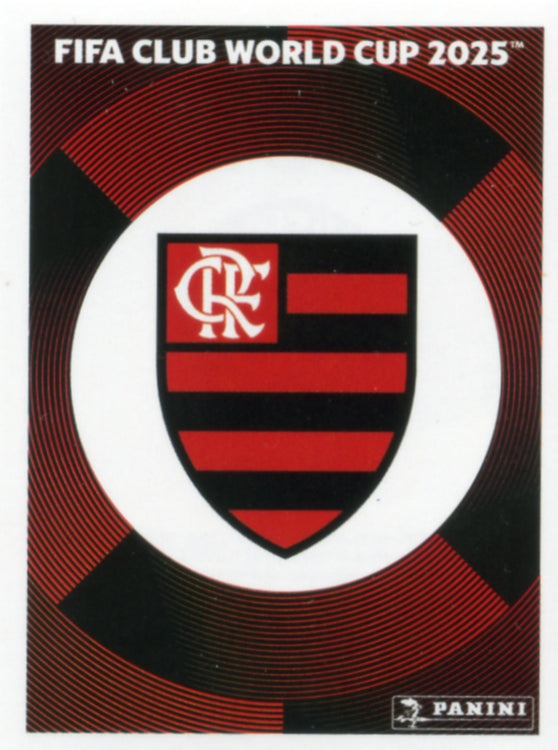 Panini Club World Cup 2025 #191 -  Escudo (CR Flamengo)