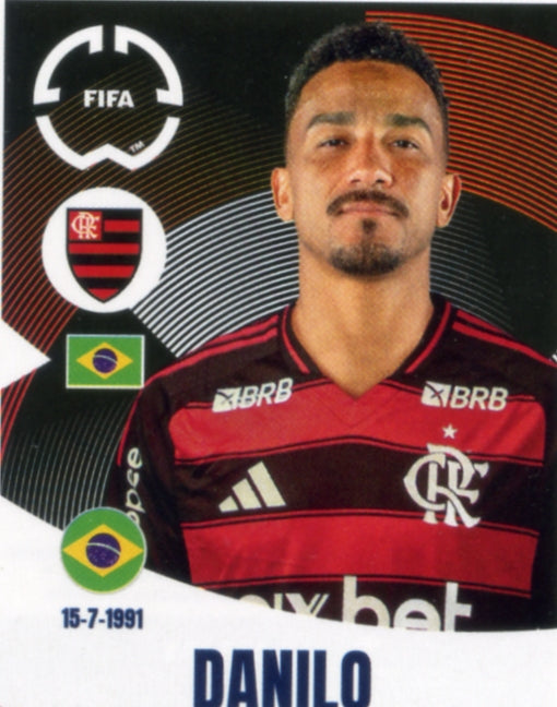 Panini Club World Cup 2025 #197 -  Danilo (CR Flamengo)