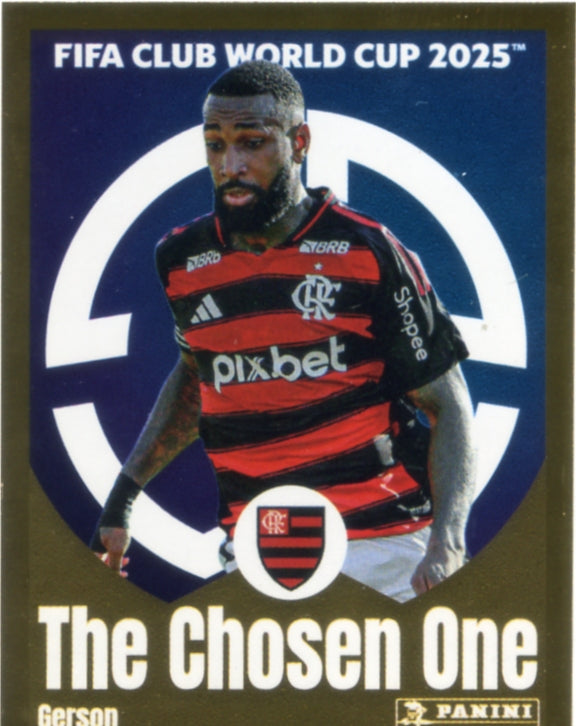 Panini Club World Cup 2025 #205 -  Gerson - The Chosen One (CR Flamengo)