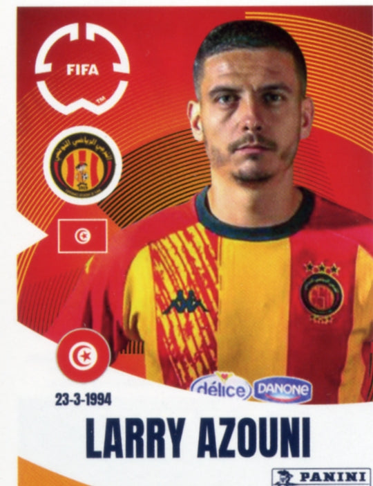 Panini Club World Cup 2025 #217 -  Larry Azouni (Espérance sportive de Tunis)