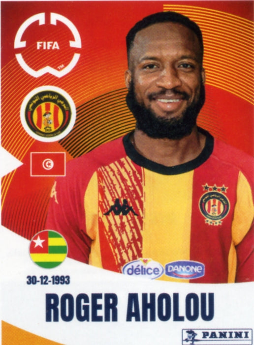 Panini Club World Cup 2025 #219 -  Roger Aholou (Espérance sportive de Tunis)