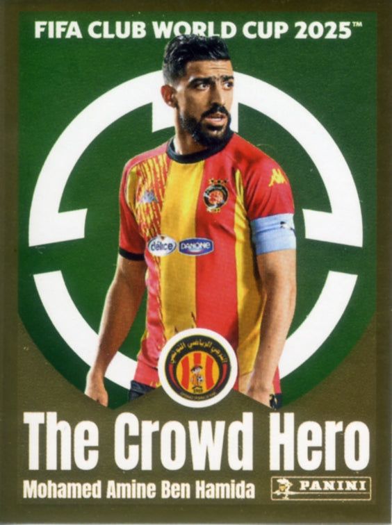 Panini Club World Cup 2025 #226 -  Mohamed Amine Ben Hamida - The Crowd Hero (Espérance sportive de Tunis)