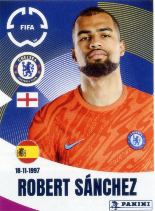 Panini Club World Cup 2025 #228 -  Robert Sánchez (Chelsea FC)