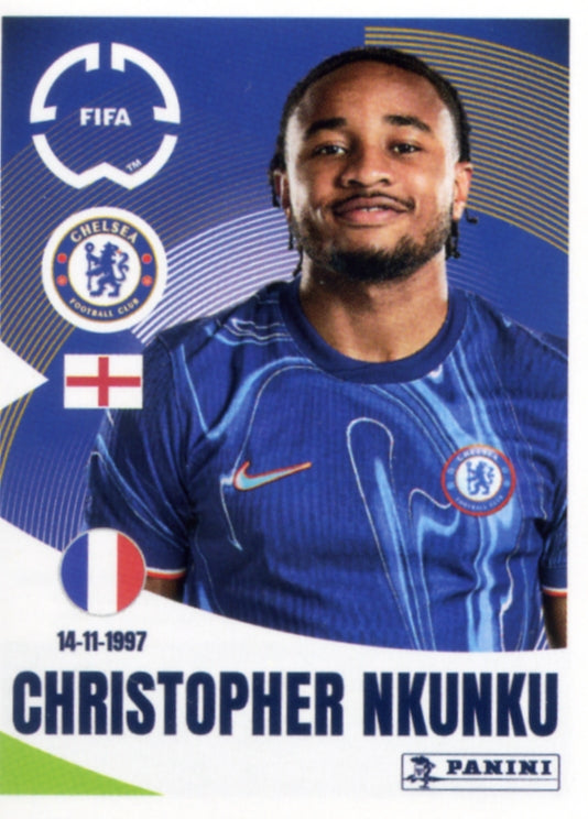 Panini Club World Cup 2025 #237 -  Christopher Nkunku (Chelsea FC)
