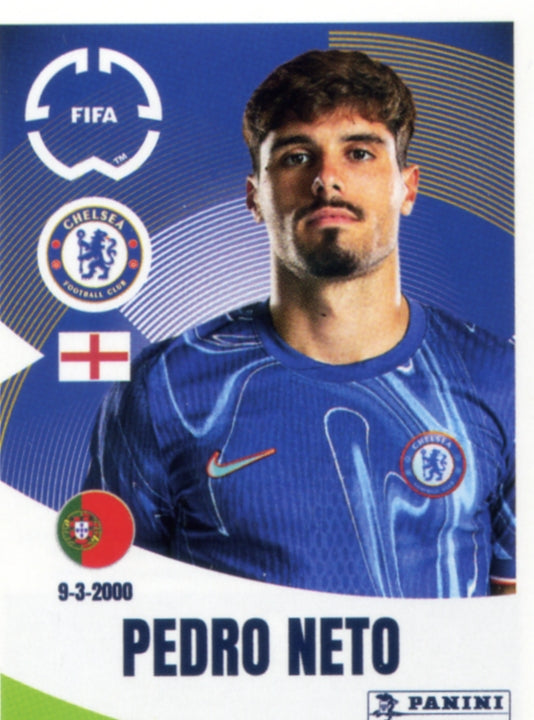 Panini Club World Cup 2025 #240 -  Pedro Neto (Chelsea FC)