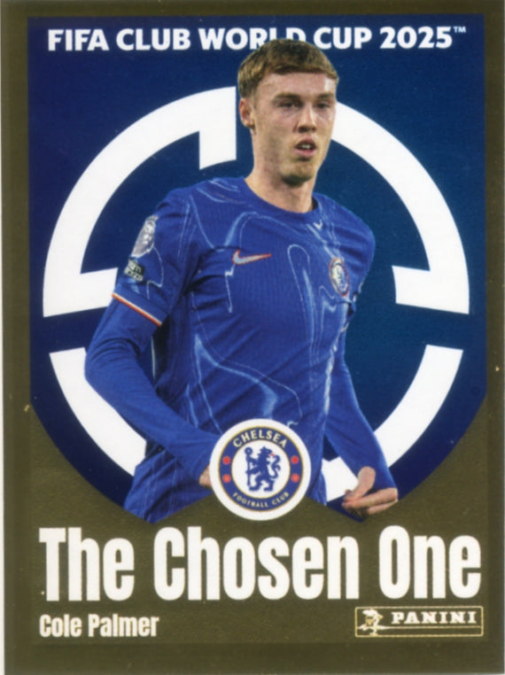 Panini Club World Cup 2025 #241 -  Cole  Palmer - The Chosen One (Chelsea FC)
