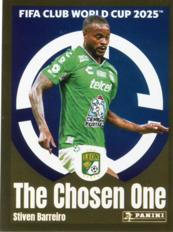 Panini Club World Cup 2025 #259 - Stiven Barreiro - The Chosen One (Club León)