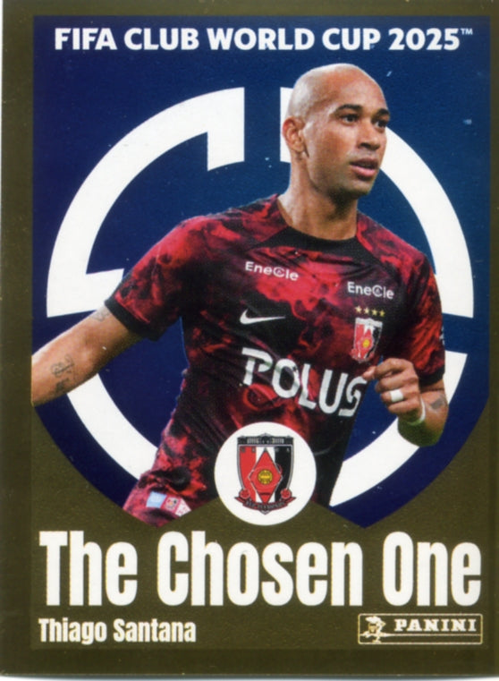 Panini Club World Cup 2025 #295 -  Thiago Santana - The Chosen One (Urawa Red Diamonds)