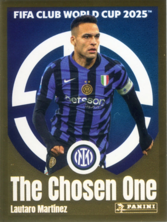 Panini Club World Cup 2025 #331 -  Lautaro Martínez - The Chosen One (FC Inter Milan)