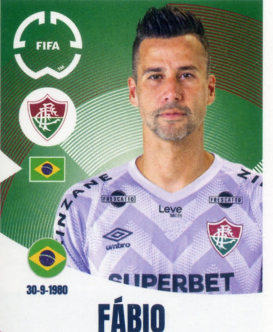 Panini Club World Cup 2025 #336 -  Fábio (Fluminense FC)