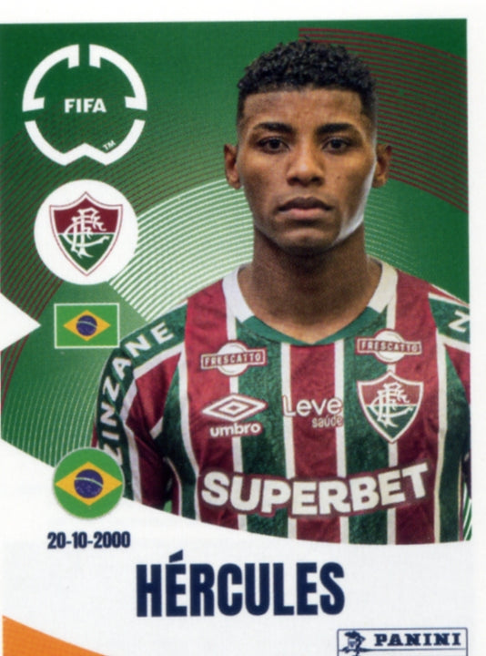 Panini Club World Cup 2025 #344 -  Hércules (Fluminense FC)