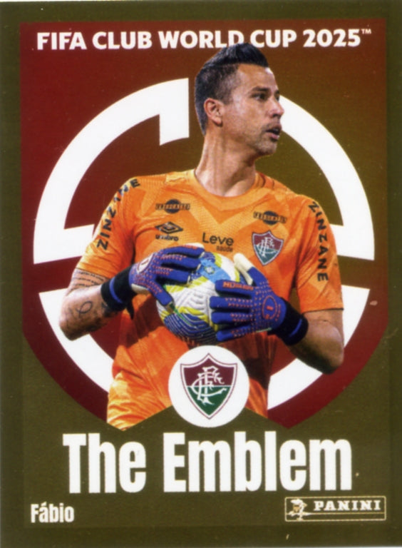 Panini Club World Cup 2025 #346 -  FábioThe Emblem (Fluminense FC)