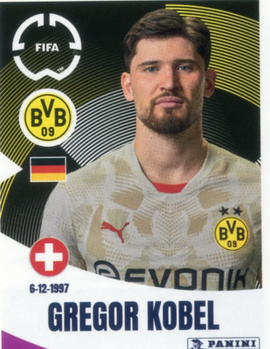 Panini Club World Cup 2025 #354 -  Gregor Kobel (Borussia Dortmund)