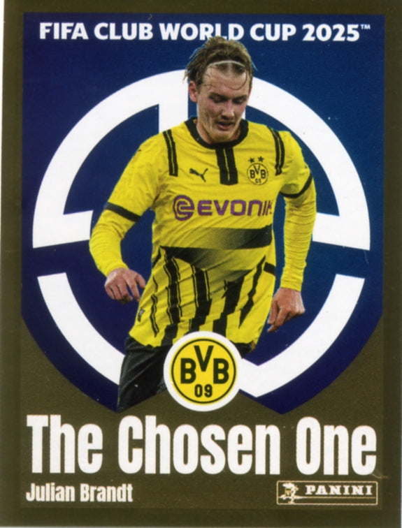 Panini Club World Cup 2025 #367 - Julian Brandt - The Chosen One (Borussia Dortmund)