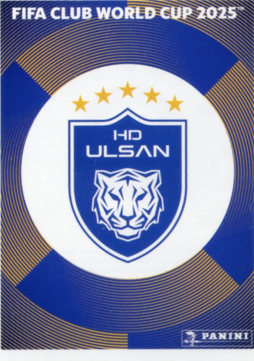 Panini Club World Cup 2025 #371 -  Escudo (Ulsan HD FC)