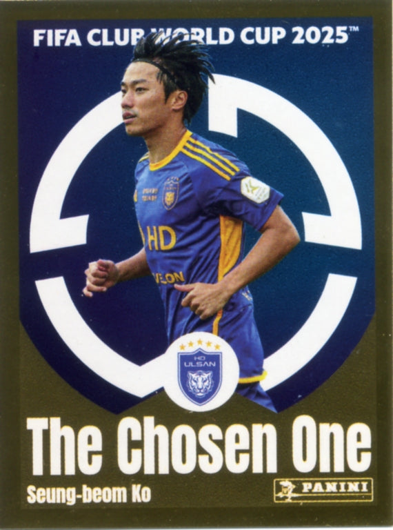 Panini Club World Cup 2025 #385 - Seung-beom Ko - The Chosen One (Ulsan HD FC)