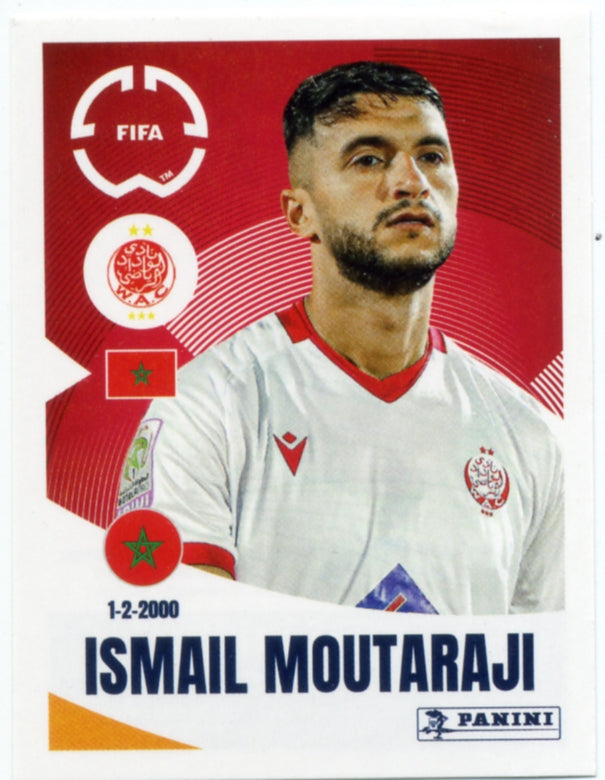 Panini Club World Cup 2025 #437 -  Ismail Moutaraji (Wydad AC)