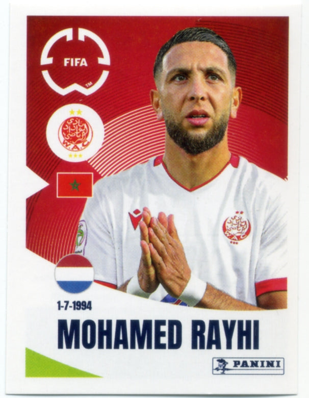 Panini Club World Cup 2025 #441 -  Mohamed Rayhi (Wydad AC)