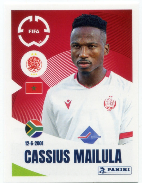 Panini Club World Cup 2025 #440 -  Cassius Mailula (Wydad AC)