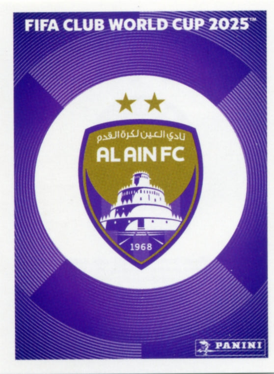 Panini Club World Cup 2025 #443 -  Escudo (Al-Ain FC)