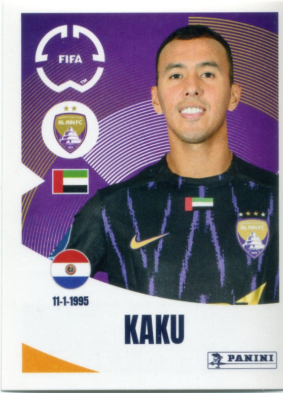 Panini Club World Cup 2025 #452 -  Kaku (Al-Ain FC)
