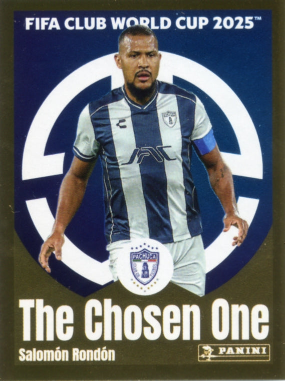 Panini Club World Cup 2025 #529 -  Salomón Rondón - The Chosen One (CF Pachuca)