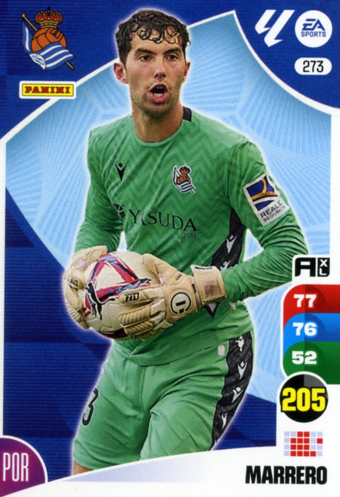 Panini Adrenalyn XL La Liga 2024/2025 - #273.  Marrero - Real Sociedad - 1ª Edición, Cromo RAW