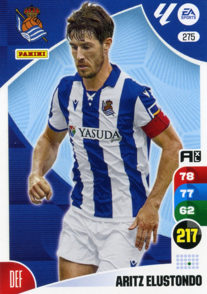 Panini Adrenalyn XL La Liga 2024/2025 - #275.  Aritz Elustondo - Real Sociedad - 1ª Edición, Cromo RAW