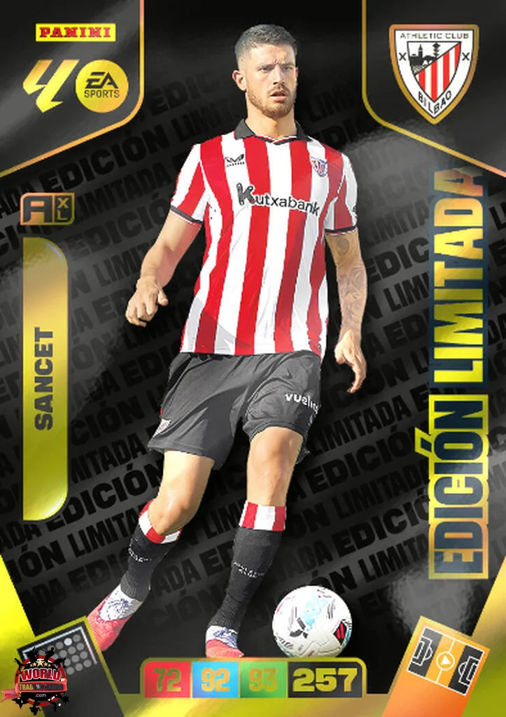 Sancet - Athletic Club - Panini Adrenalyn XL - 2025-2026 - LG - Edición Limitada