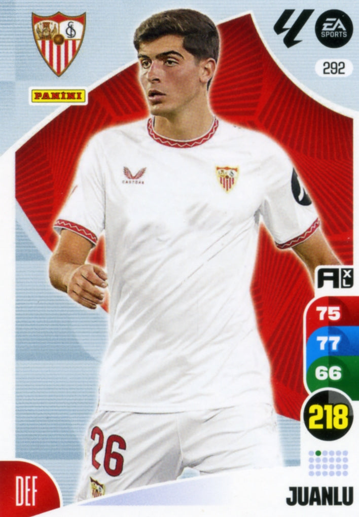 Panini Adrenalyn XL La Liga 2024/2025 - #292.  Juanlu - Sevilla - 1ª Edición, Cromo RAW