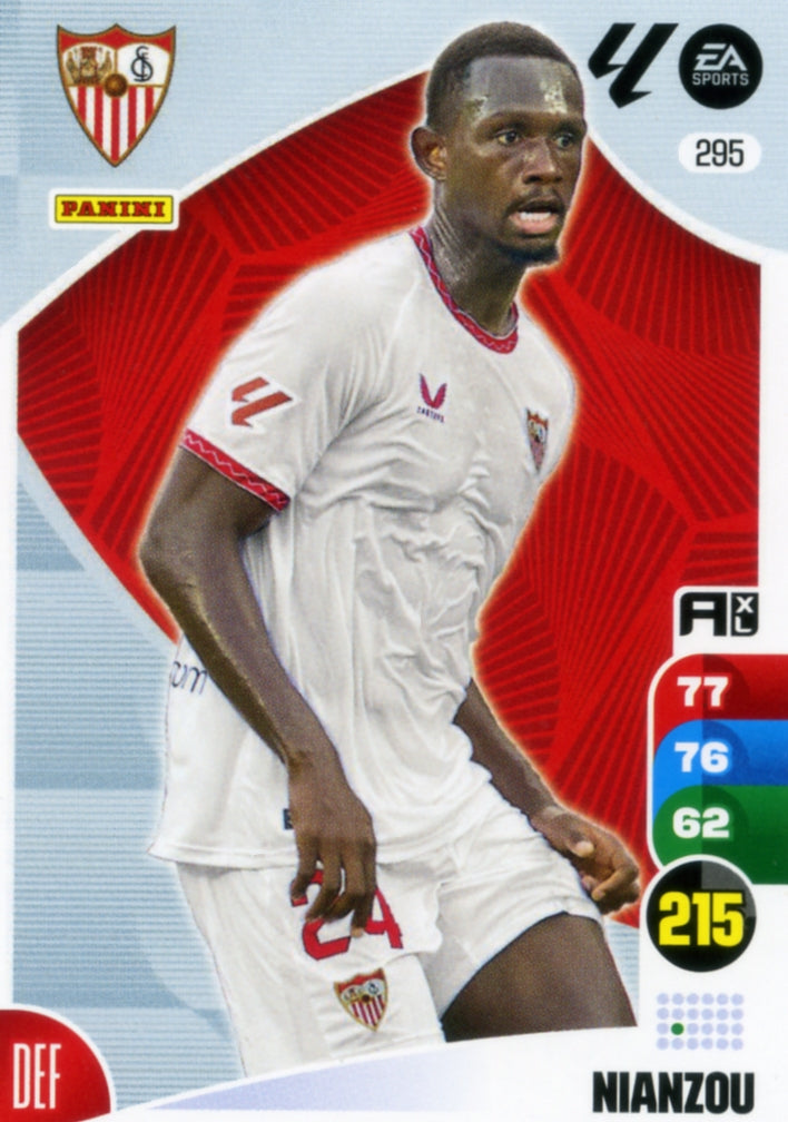 Panini Adrenalyn XL La Liga 2024/2025 - #295.  Nianzou - Sevilla - 1ª Edición, Cromo RAW