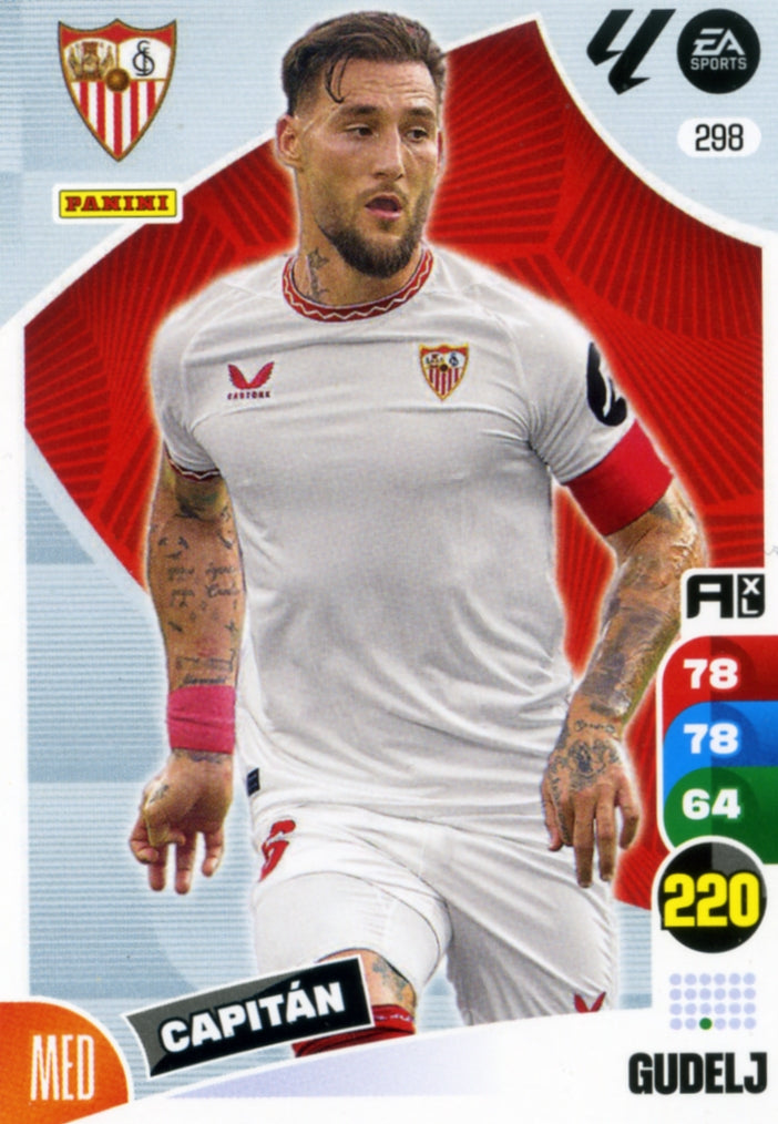 Panini Adrenalyn XL La Liga 2024/2025 - #298.  Gudelj - Sevilla - 1ª Edición, Cromo RAW