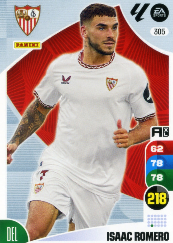 Panini Adrenalyn XL La Liga 2024/2025 - #305.  Isaac Romero  - Sevilla - 1ª Edición, Cromo RAW
