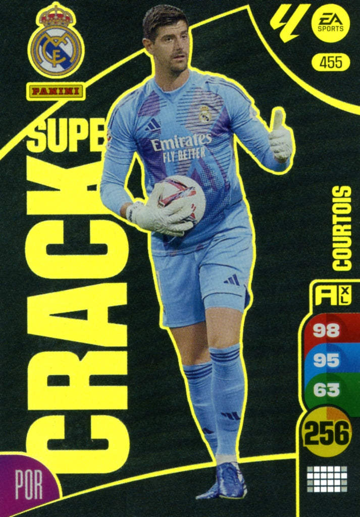 Panini Adrenalyn XL La Liga 2024/2025 - #455 - SUPER CRACK - COURTOIS - 1ª Edición, Cromo RAW