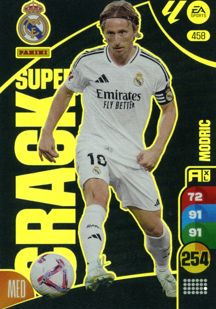 Panini Adrenalyn XL La Liga 2024/2025 - #458 - SUPER CRACK - MODRIC - 1ª Edición, Cromo RAW