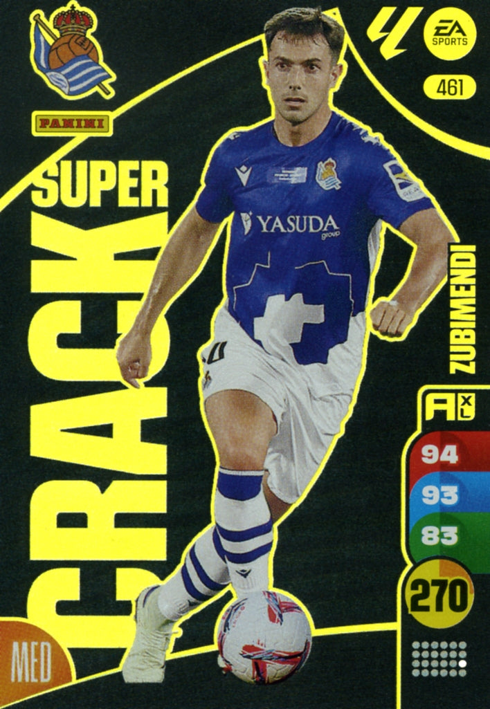 Panini Adrenalyn XL La Liga 2024/2025 - #461 - SUPER CRACK - ZUBIMENDI - 1ª Edición, Cromo RAW