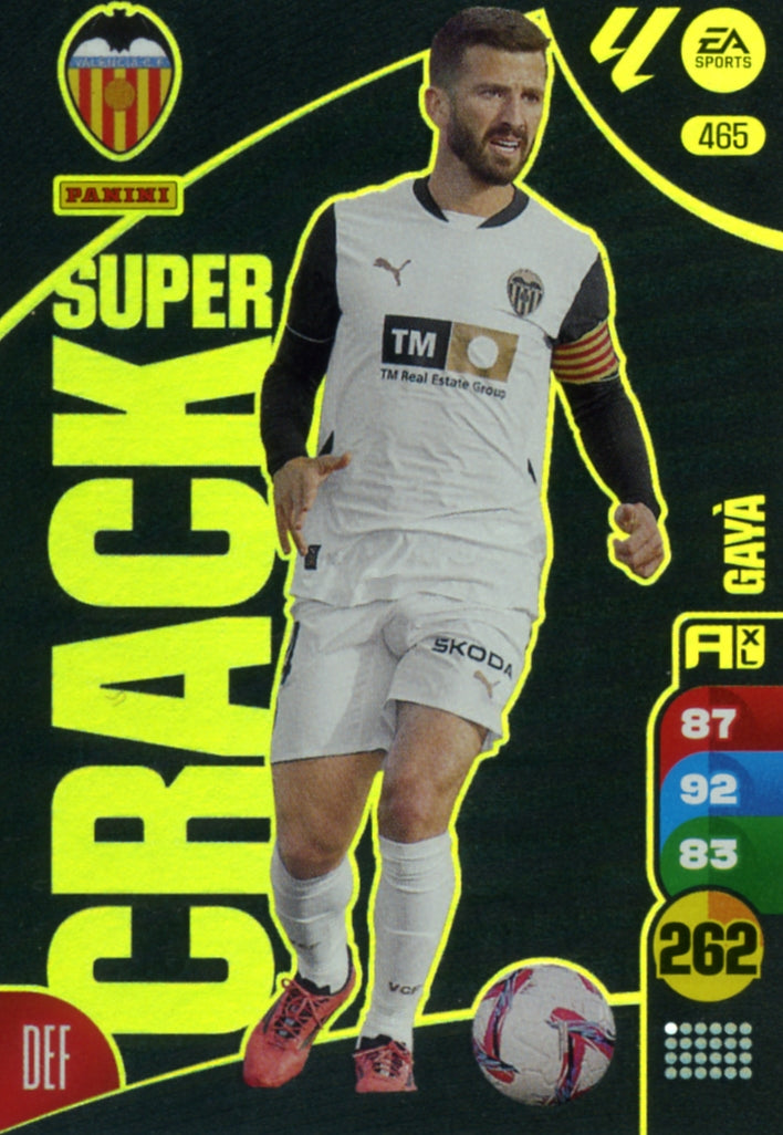 Panini Adrenalyn XL La Liga 2024/2025 - #465 - SUPER CRACK - GAYÁ - 1ª Edición, Cromo RAW