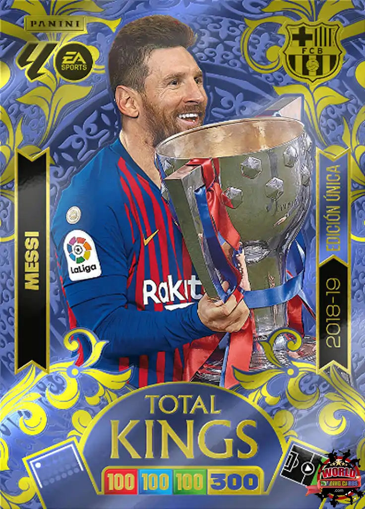 #TK02 | Panini | Adrenalyn XL | La Liga | 2025-2026 | Lionel Messi | Barcelona | Total Kings 2018-19