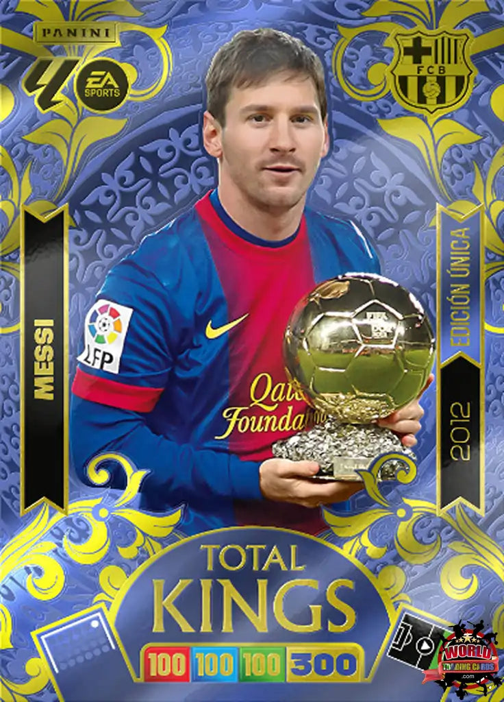 #TK03 | Panini | Adrenalyn XL | La Liga | 2025-2026 | Lionel Messi | Barcelona | Total Kings 2012