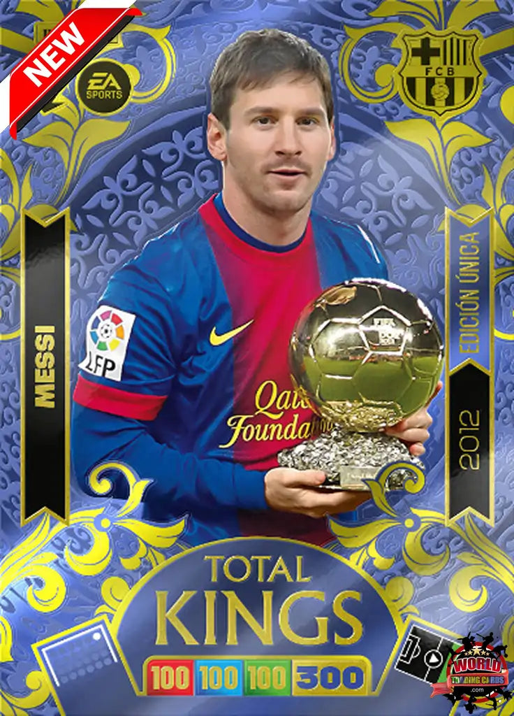 #TK03 | Panini | Adrenalyn XL | La Liga | 2025-2026 | Lionel Messi | Barcelona | Total Kings 2012