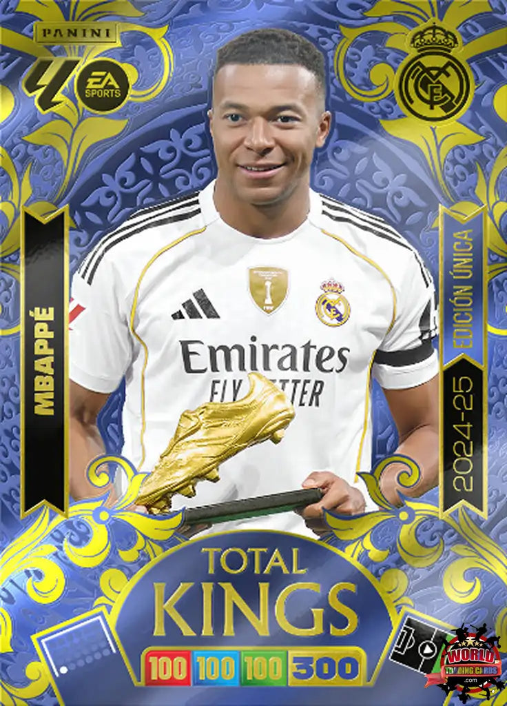 #TK08 | Panini | Adrenalyn XL | La Liga | 2025-2026 | Mbappe | Real Madrid | Total Kings 2024-25