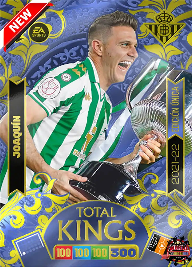 #TK15 | Panini | Adrenalyn XL | La Liga | 2025-2026 | Joaquin | Real Betis | Total Kings 2021-22