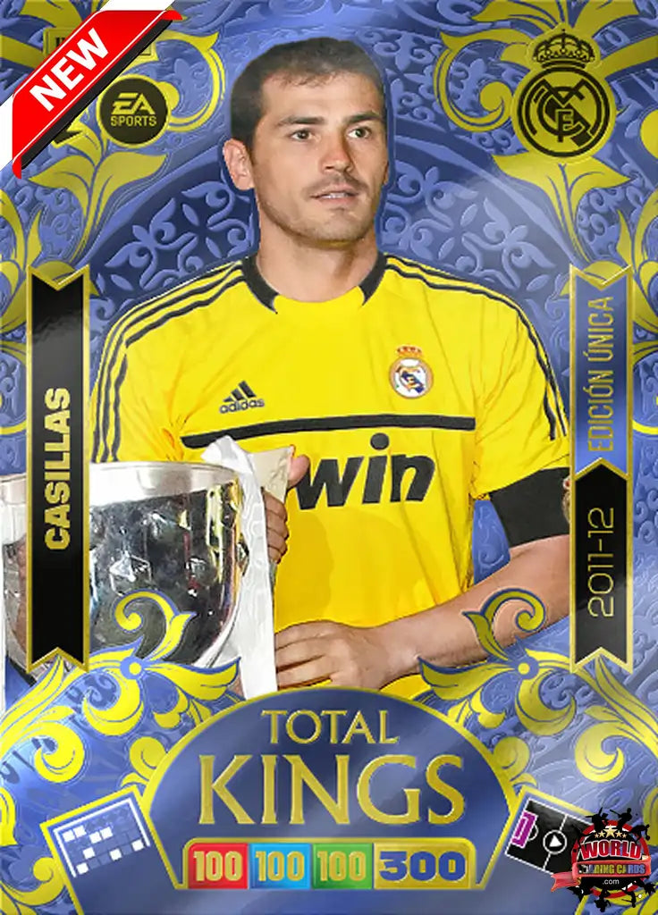 #TK16 | Panini | Adrenalyn XL | La Liga | 2025-2026 | Casillas | Real Madrid | Total Kings 2011-12