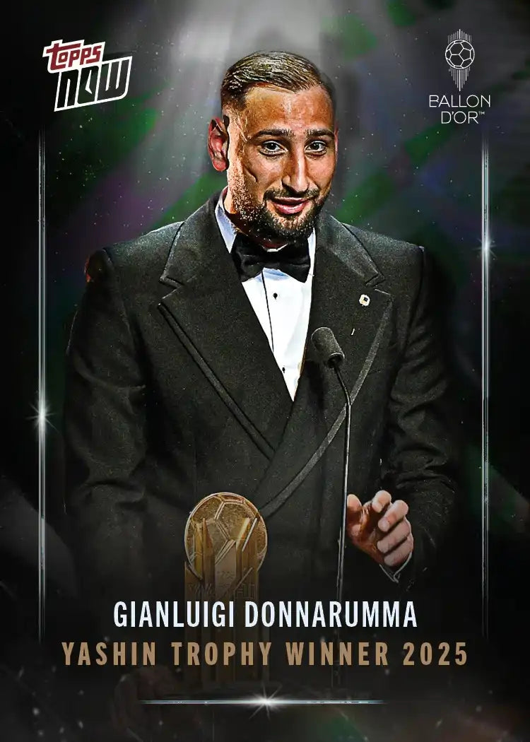 Topps Now - Gianluigi Donnarumma - Yashin 2025 - Card #005