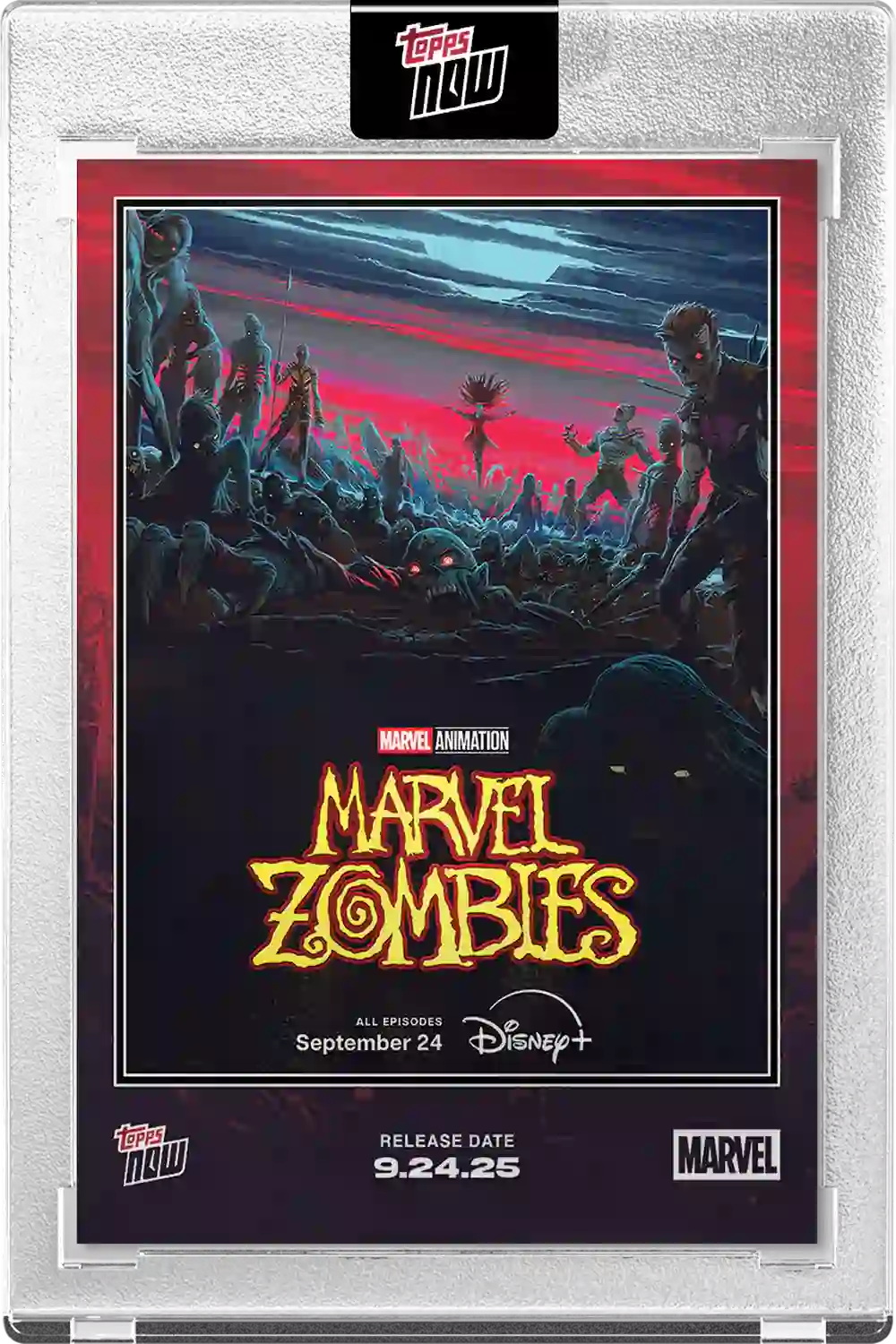 Topps NOW 2025 Disney Marvel Zombies - #MZ01-SP - Protección Card Case Magnetic