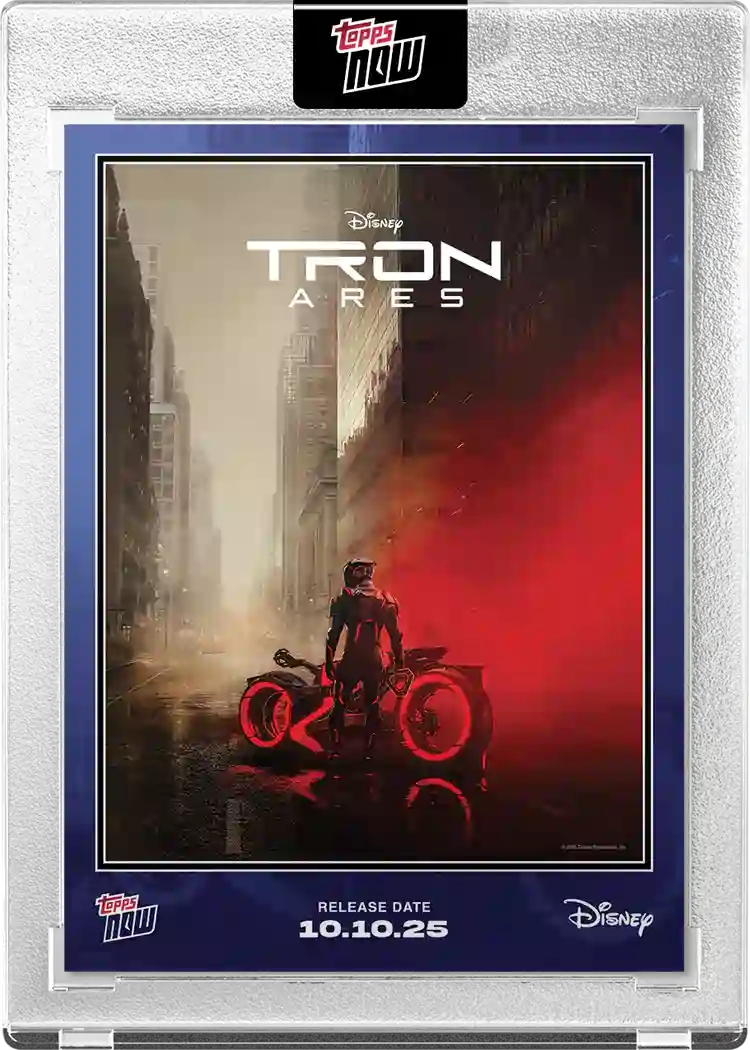 Topps NOW 2025 Disney Tron Ares - Protección Card Case Magnetic