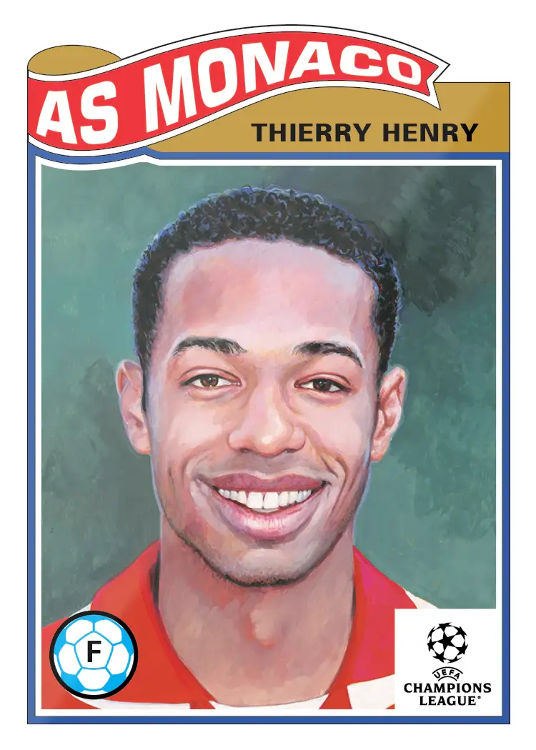 Topps Living Set - 2025 - Thierry Henry - Monaco - Card #819