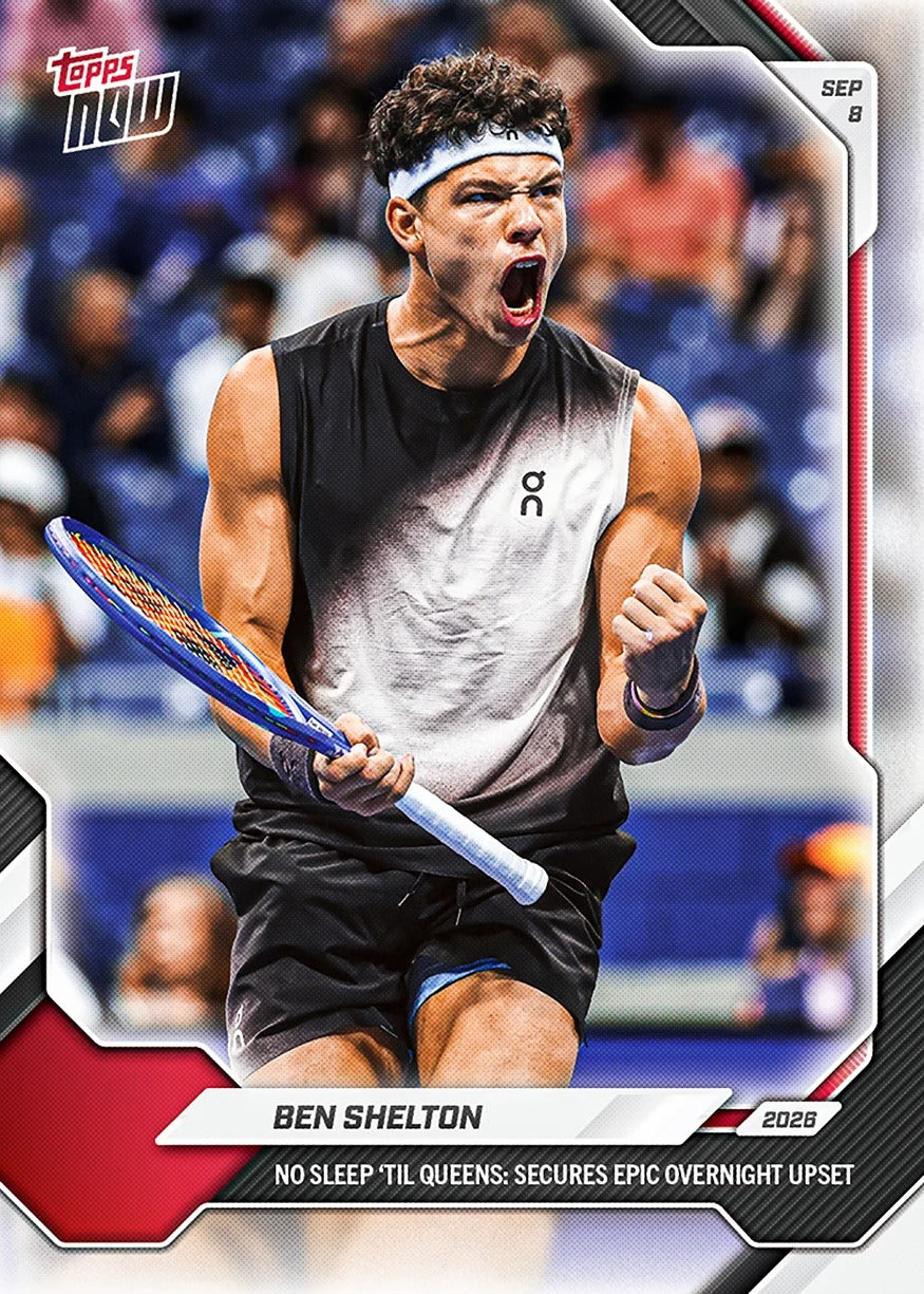 2026 | Topps | Now | Tennis | #019 | Ben Shelton | Base