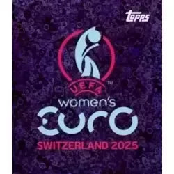 Cromo Trading Card Fútbol-Tournament Logo-Intro-Topps Uefa Women's Euro 2025-#002-foil